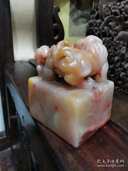 清代寿山石印章老印章老章