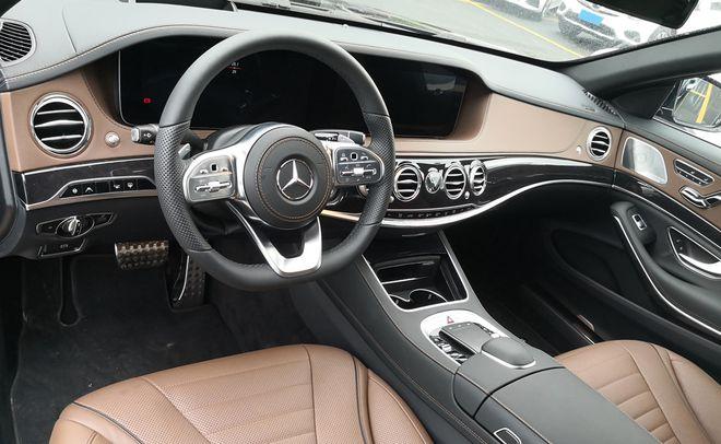 全新一代21款奔驰s500豪华商务轿车图|奔驰s级|内饰|长轴版_网易汽车