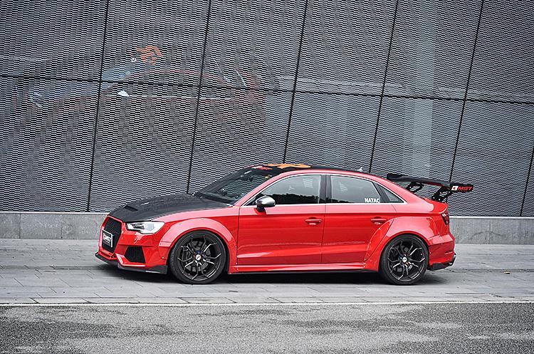 激情与暴力的产物 奥迪s3宽体改装