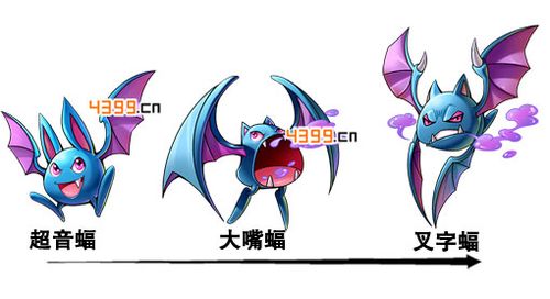 去吧皮卡丘超音蝠形态变化 超音蝠怎么得