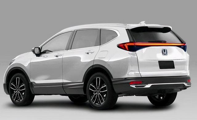 全新本田crv曝光车身加长增7座版本