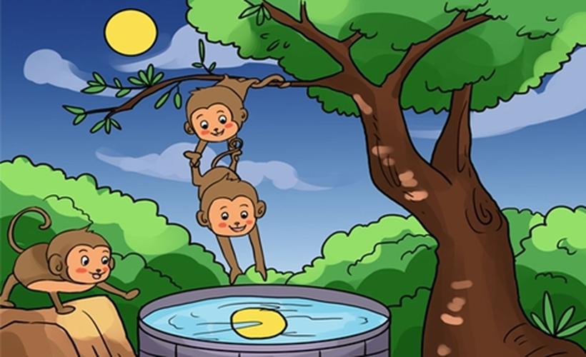 猴子捞月的意思解释及典故故事