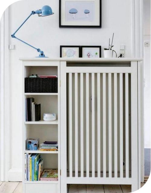 暖气片太丑又不安全可以装在柜子里面吗