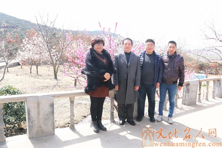 徐有顺,原野,萧锋与书法家许长恩,刘希南,孙绪山等相聚在莒南羲之书院