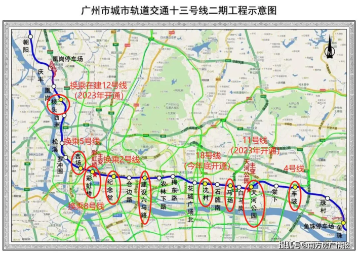 广州13号线pk21号线,谁才是地铁的"刚需一哥"