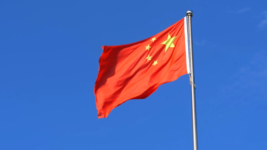 红旗迎风飘扬_1920x1080_高清视频素材下载(编号:5874891)_实拍视频