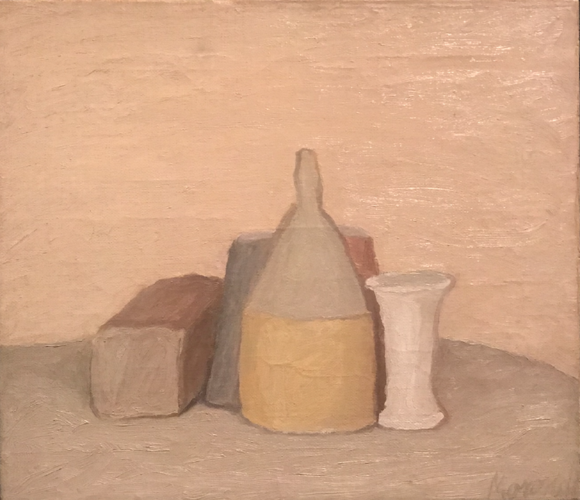 名画解读-莫兰迪《静物》