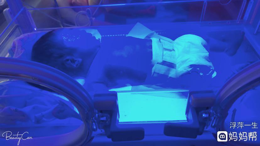 照了一天的蓝光,看到日照房里这么多宝爸宝