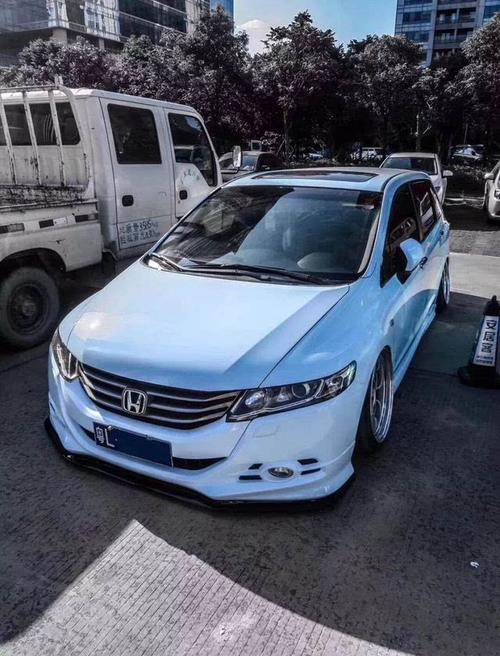 本田奥德赛改装accuair气动避震低趴完美姿态