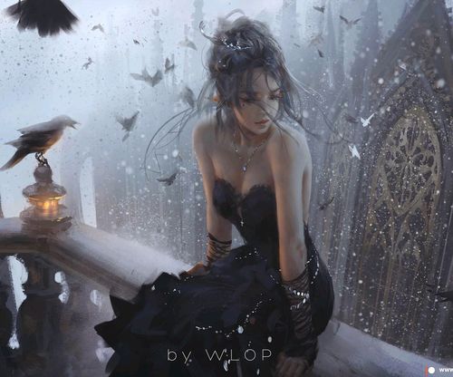 《鬼刀》漫画是国内超人气画师wlop的作品,可谓是大佬中的大佬,画师