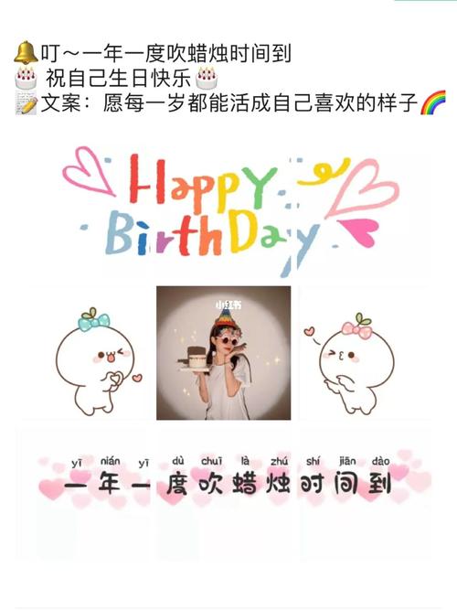 闺蜜/自己生日文案朋友圈九宫格配图_生日_文案_九宫格_朋友圈_不长痘