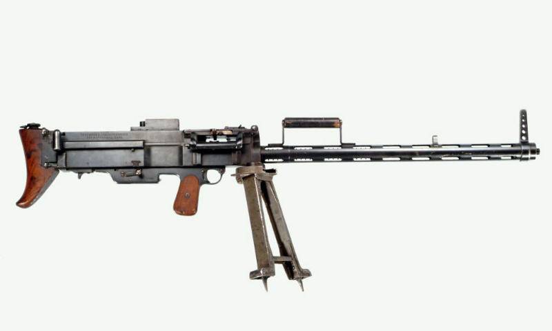 博格曼m1915机枪