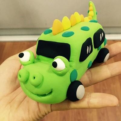 超轻粘土之汽车交通