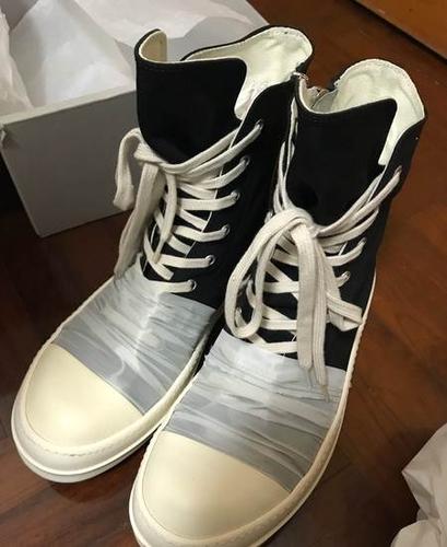 rick owens ro帆布大匡威鞋 17新款