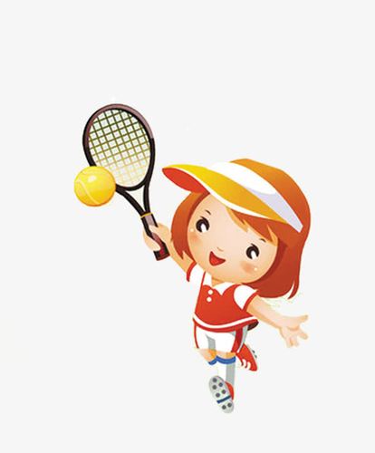 关键词 : 卡通儿童,网球