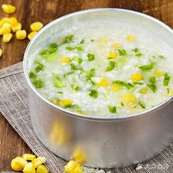 玉米蔬菜粥