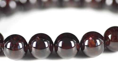 顶级多彩宝石专场 10mm 精品天然石榴石手链 精选宝石饰物 24 进入该