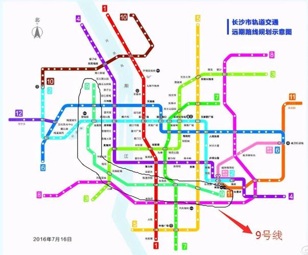 长沙地铁9号线并没有纳入《长沙市城市总体规划(2003-2020)》(2014年