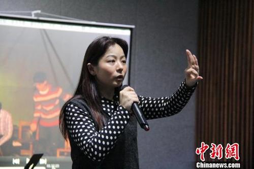 台湾戏剧导演萧慧文天津授课 期两岸戏剧深入交流