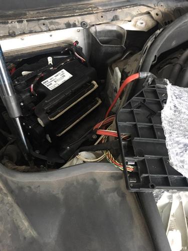 14年宝马520更换鼓风机