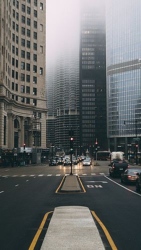 文艺 清新 城市 公路 简约 简约h5背景 简约背景素材 小清新