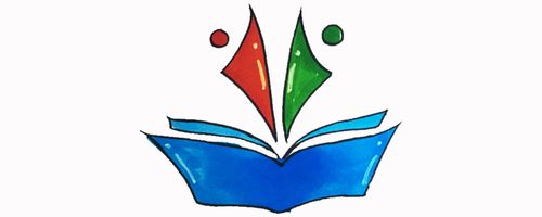读书节的徽标怎么画
