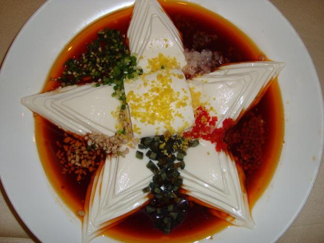 [转载]爽口好吃好看的凉菜美食----五星皮蛋豆腐