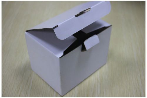 坑纸盒定制 牛皮瓦楞纸包装盒 白卡纸扣底彩盒 厂家直销免费打样