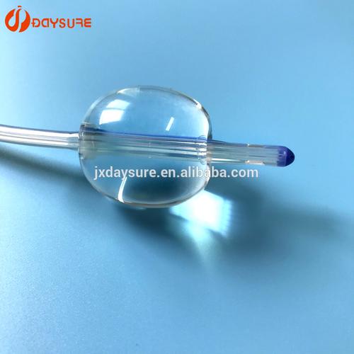3-way big balloon capacity silicone foley catheter