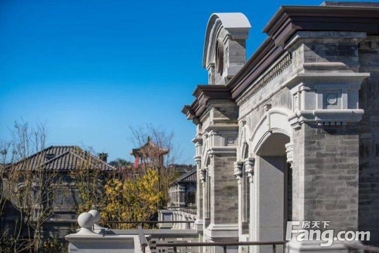 天街苑前门36号 别墅现房 合院408平明清风格东山墅霞