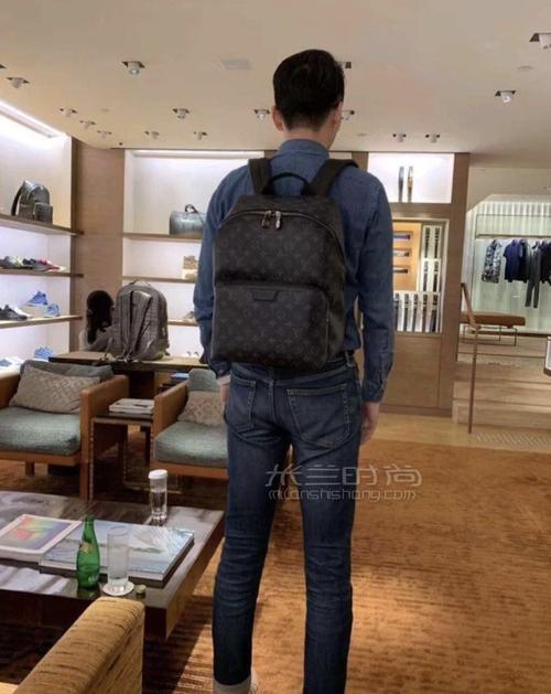 【lv男士双肩包】路易威登2020年男包lv discovery 双肩背包m43186