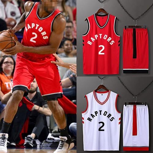 猛龙队服莱昂纳德球衣2号林书豪17号7号洛瑞篮球服套装男定制队服