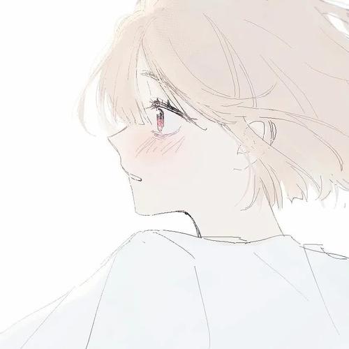 短发动漫女生头像