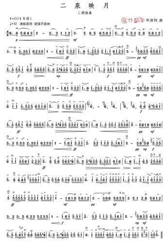 精简版二胡独奏曲《二泉映月》