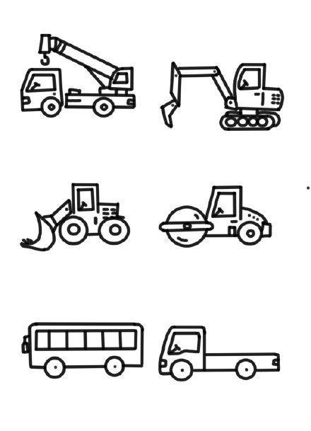 56种交通工具简笔画,建议收藏!