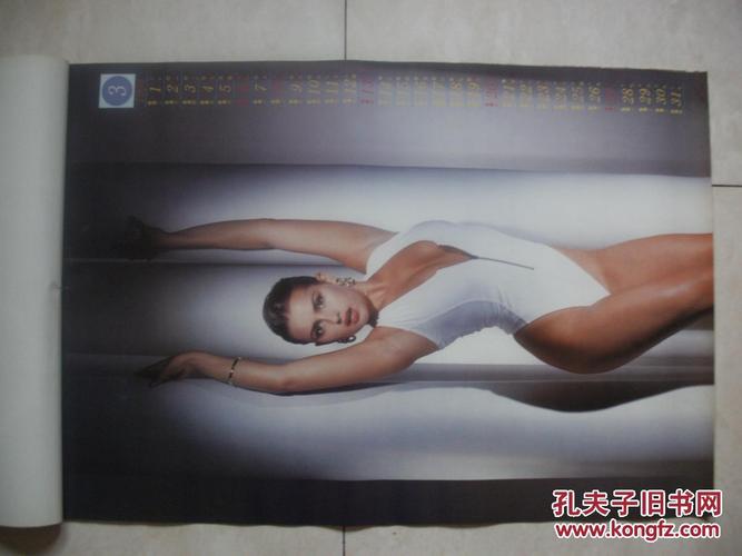 1994年美女泳装挂历:群芳争艳---国外泳装美女