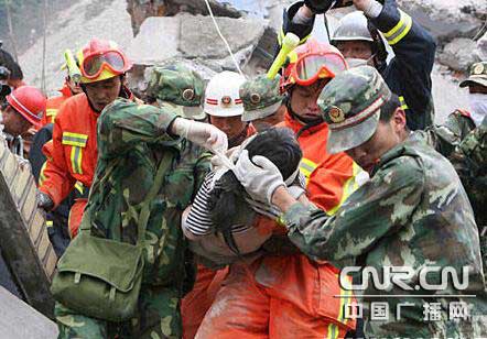 武警某师:汶川抗震开路尖刀