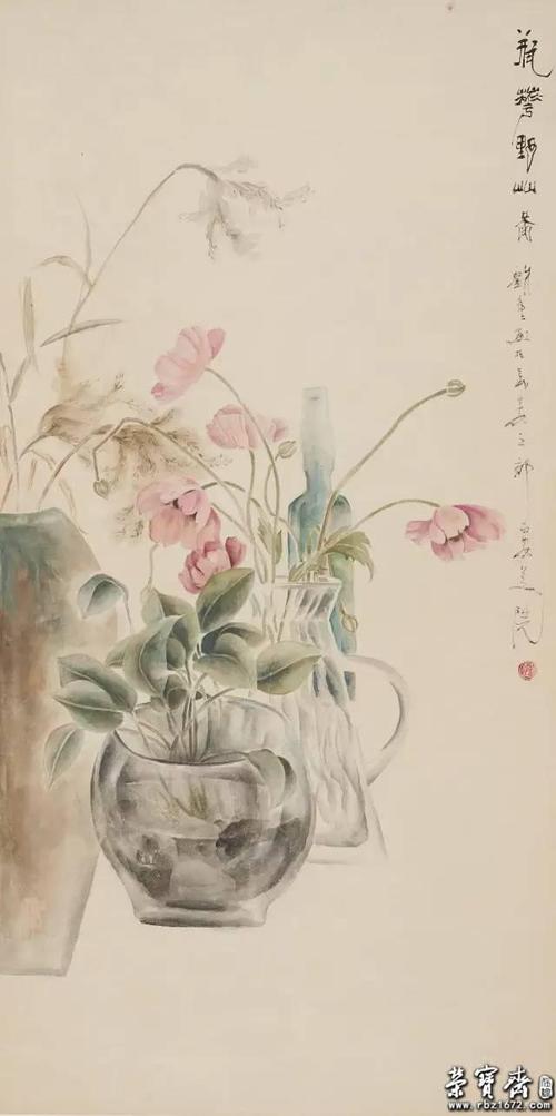 《野花》2014年 68x136cm