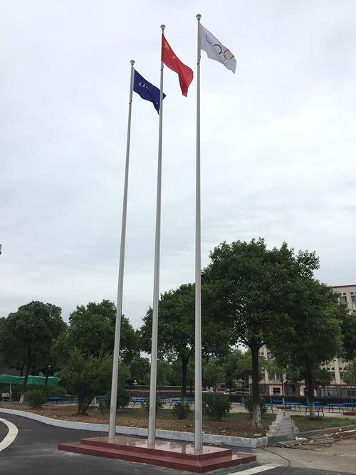 亳州中小学旗杆采购|学校旗杆数量|亳州弘扬不锈钢旗杆