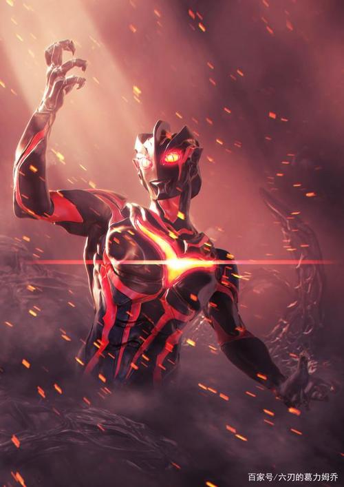 "奥特曼系列"中的黑暗魔神"黑暗扎基"的不同风格插画!