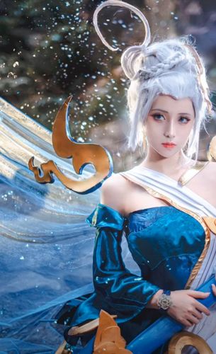 王者荣耀:真人小姐姐cos伽罗太华!