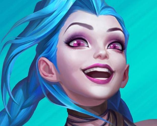 然后也是打算如果谁输了的话,谁就cosplay英雄联盟手游当中的金克丝