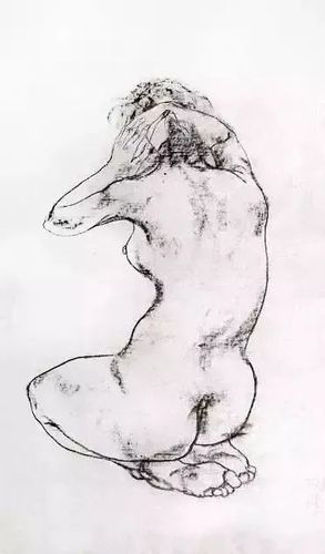 这些人体素描作品笔法细腻形象生动感人一定要保存下来