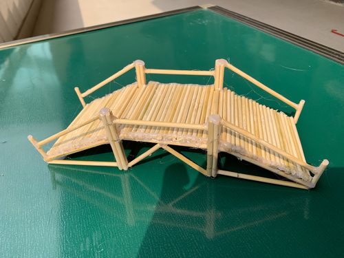 小实验大科学……牙签搭桥
