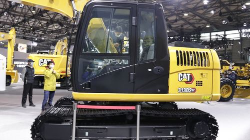 卡特彼勒313d2gc小型液压挖掘机