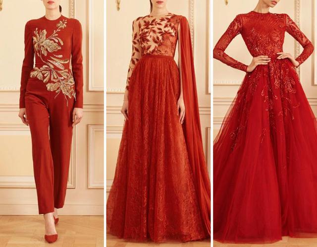 从利落的裤装,俏皮的短裙到端庄的长袖曳地长裙,满足不同人对派对服饰