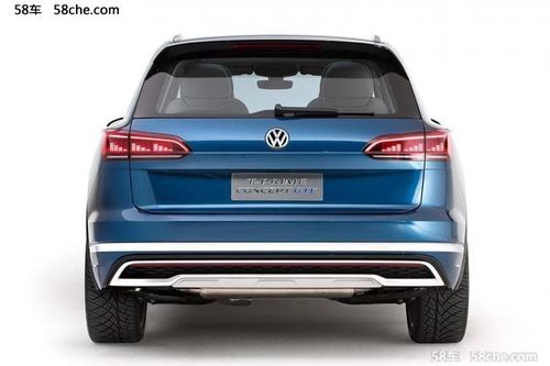 2017款大众途锐外观基于概念车 推混动