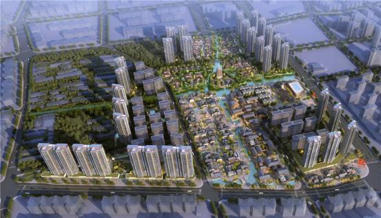 文旅小镇综合体效果图