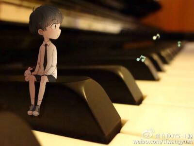 王源# #tfboys# 弹钢琴的样子真的很仙