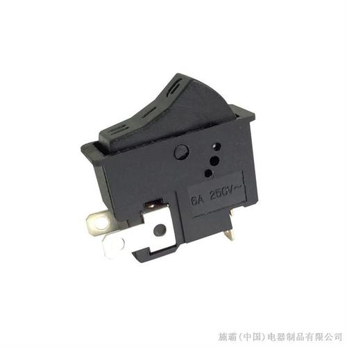 大量生产广东桥式电吹风翘板开关,sfd-2老款式开关全黑色